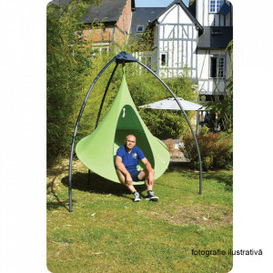 Cadru, stand pentru suspendat scaun, negru, 180x180x280 cm - TP262390 - Img 18