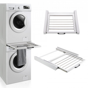 Cadru universal suprapunere uscator - masina de spalat rufe cu suport prosop - P78187090 - Img 2