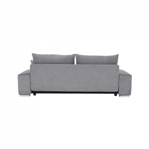Canapea extensibilă, gri deschis, 255x105x98 cm - TP303455 - Img 16
