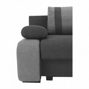 Canapea extensibilă, gri închis/gri deschis, 200x105x88 cm - TP71747 - Img 19