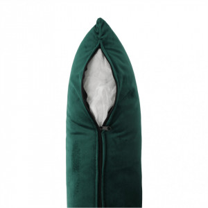Canapea extensibilă, material textil Velvet smarald, 211x83x85cm - TP263648 - Img 20