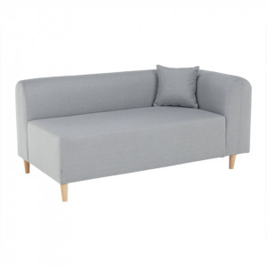 Canapea, gri, dreapta, 144x67x76 cm - TP238796 - Img 1