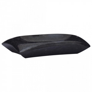 Chiuvetă, negru, 50x35x10 cm, marmură - V149166V