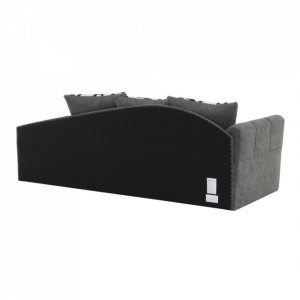 Colţar extensibil, model stânga, 197x78x75 cm, gri - TP74141 - Img 13