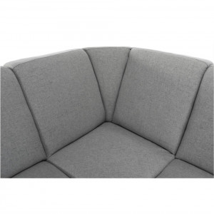 Colţar în formă de U, material textil gri, model stânga, 330x88x215/153 cm - TP198755 - Img 15