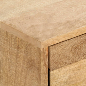 Comoda TV, 130 x 30 x 45 cm, lemn masiv de mango - V247943V - Img 3