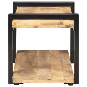 Comoda TV, 90 x 40 x 40 cm, lemn de mango nefinisat - V320493V - Img 3