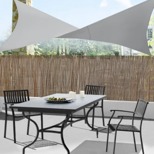 Copertina soare 5 x 5 m, gri deschis - P58765530