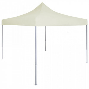Cort de petrecere pliabil profesional, crem, 2 x 2 m, oțel - V48880V - Img 2