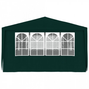 Cort de petrecere profesional cu pereți verde 4 x 6 m 90 g/m² - V48538V - Img 4