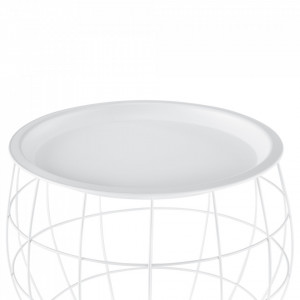Cosuri metalice living, masuri diferite cu blat detasabil, gri - P67952573 - Img 4