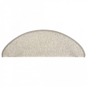 Covoraș scări autoadeziv 15 buc. bej, 65x25 cm, aspect sisal - V326870V - Img 4