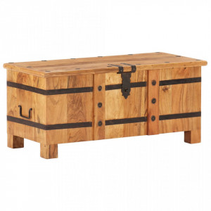 Cufar, 90 x 40 x 40 cm, lemn masiv de acacia - V289637V