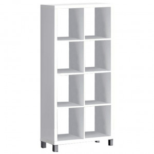 Dulap biblioraft, alb, 76x29x83 cm - TP69938