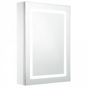 Dulap de baie cu oglinda si LED-uri, 50 x 13 x 70 cm - V285116V - Img 2