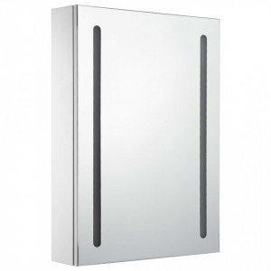 Dulap de baie cu oglinda si LED-uri, 50 x 13 x 70 cm - V285117V - Img 3