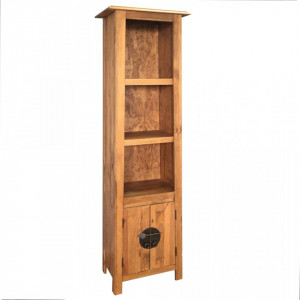 Dulap de baie, lemn masiv de pin reciclat 48x32x170 cm - V246036V
