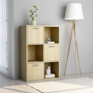 Dulap de depozitare, stejar Sonoma, 60 x 29,5 x 90 cm, PAL - V801137V