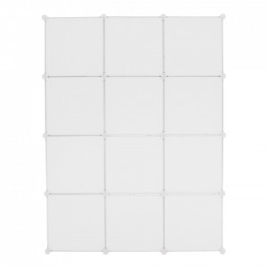 Dulap modular pentru copii, model alb și maro pentru copii - TP288140 - Img 11