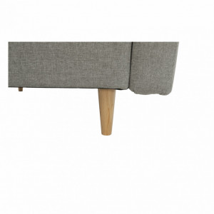 Fotoliu complet tapiţat, material textil gri, 88x90x95 cm - TP209302 - Img 8