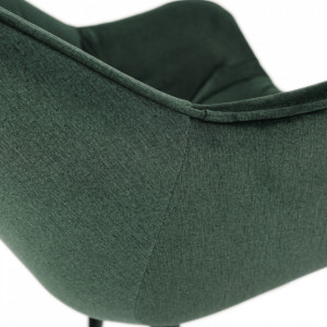 Fotoliu de design, material textil Velvet verde - TP265440 - Img 15