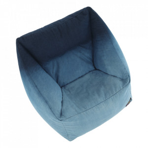 Fotoliu tip sac, material textil jeans - TP258185 - Img 10