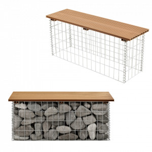 Gabion banca maro deschis - P54425038 - Img 3