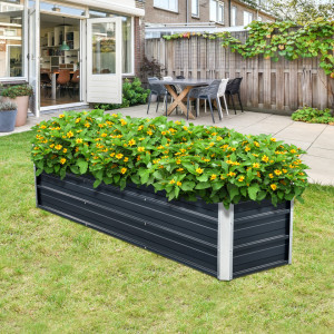 Jardiniera gradina, 183 x 47 x 40 cm - P79710054