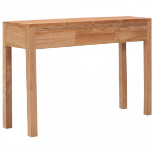 Masă consolă, 110 x 35 x 75 cm, lemn masiv de tec - V287229V - Img 2