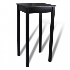 Masa de bar din MDF, negru, 55 x 55 x 107 cm - V240379V - Img 2