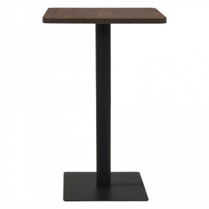 Masa de bistro, cenusiu inchis, 78,5 x 78,5 x 107 cm - V321929V - Img 2