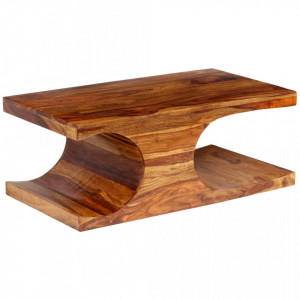Masa de cafea, lemn masiv de palisandru 90x50x35 cm - V244685V