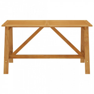 Masă de grădină, 140 x 70 x 73,5 cm, lemn masiv de acacia - V312406V