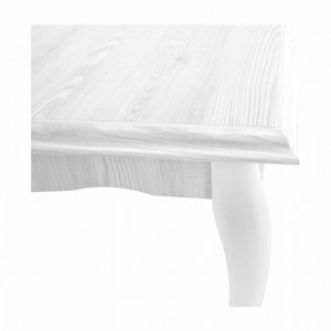 Masă dining, pin alb, 146x76 cm - TP264746 - Img 11