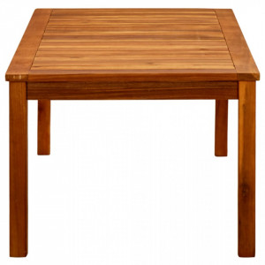 Măsuță de cafea de grădină 110x60x45 cm lemn masiv acacia - V316401V - Img 3