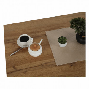 Măsuţă de cafea, stejar și negru, 110x60x45 cm - TP261526 - Img 11
