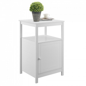 Masuta living, 79 x 48 x 39 cm, alb - P80286701 - Img 2