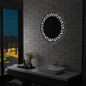 Oglindă cu LED de baie, 70 cm - V144721V - Img 2