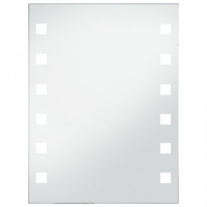 Oglinda cu LED de perete pentru baie, 60 x 80 cm - V144700V - Img 2