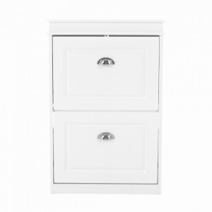 Pantofar, 2 compartimente, alb, 53x82x24 cm - TP257686 - Img 11