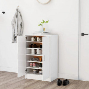 Pantofar, alb, 60x35x92 cm, PAL - V808927V - Img 2