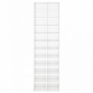 Pantofar, alb extralucios, 54x34x183 cm, PAL - V800375V - Img 4