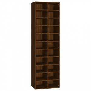 Pantofar, stejar maro, 54x34x183 cm, lemn prelucrat - V815302V