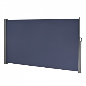 Paravan solar lateral retractabil, 180 x 300 cm, albastru inchis - P74654051 - Img 1