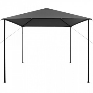 Pavilion, antracit, 3 x 3 m, material textil și oțel, 180 g/m² - V312240V - Img 1