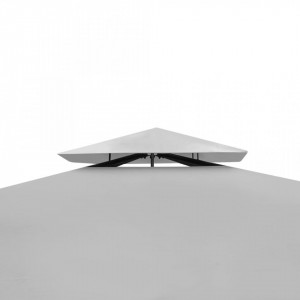 Pavilion cu acoperiș, alb-crem, 3 x 4 m - V41452V - Img 3