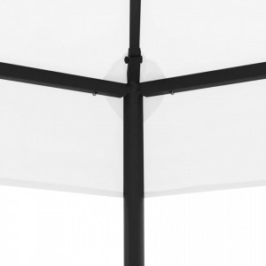 Pavilion de grădină, alb, 323 x 275 x 265 cm, 180 g/m² - V312233V - Img 3