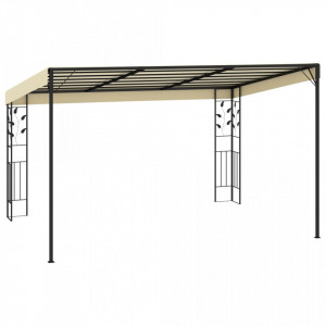 Pavilion de perete, crem, 4 x 3 x 2,5 m - V47998V - Img 3