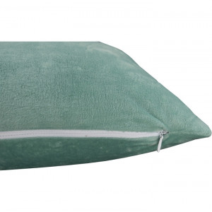 Pernă, material textil de catifea mentă, 60x60 cm - TP238768 - Img 5