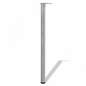 Picioare masa inaltime reglabila, nichel slefuit, 1100 mm, 4 buc. - V242138V - Img 2